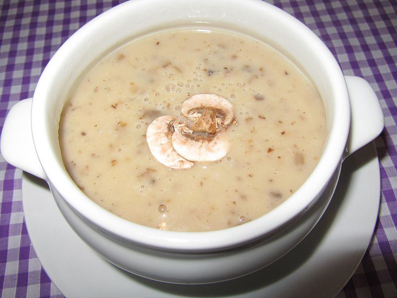 Champignoncremsuppe