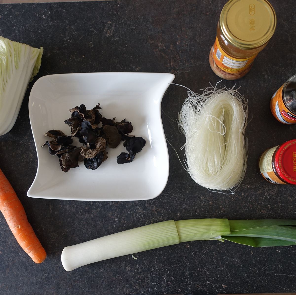 Asiatische Pilzsuppe