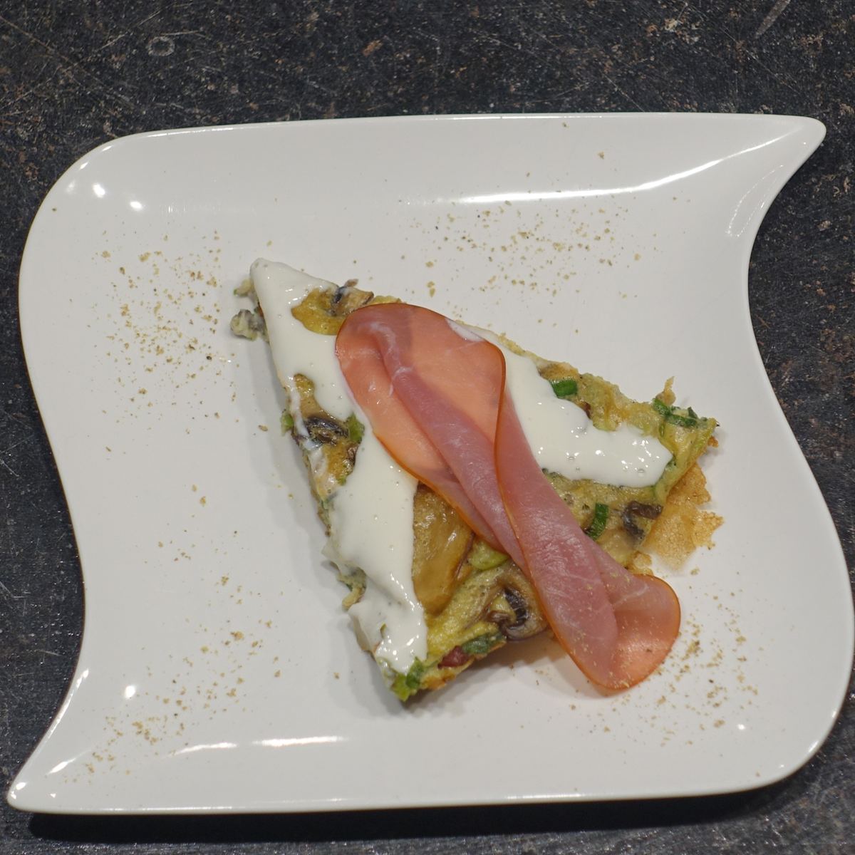 Frittata mit Pilzen