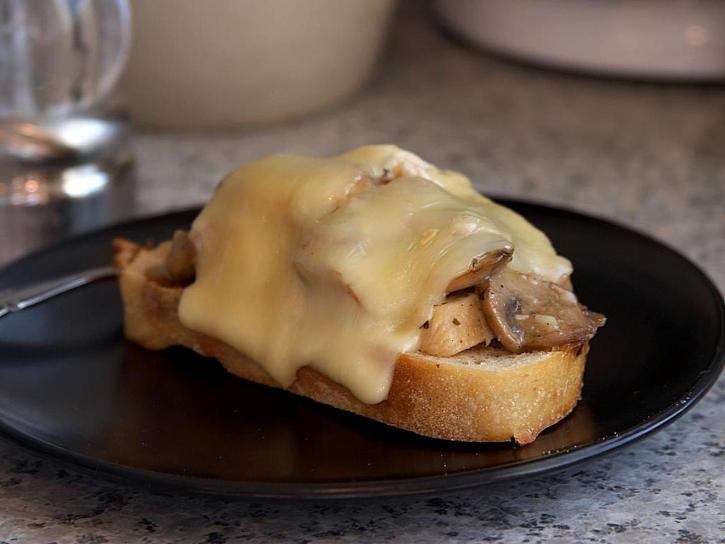 Pilze auf Toast