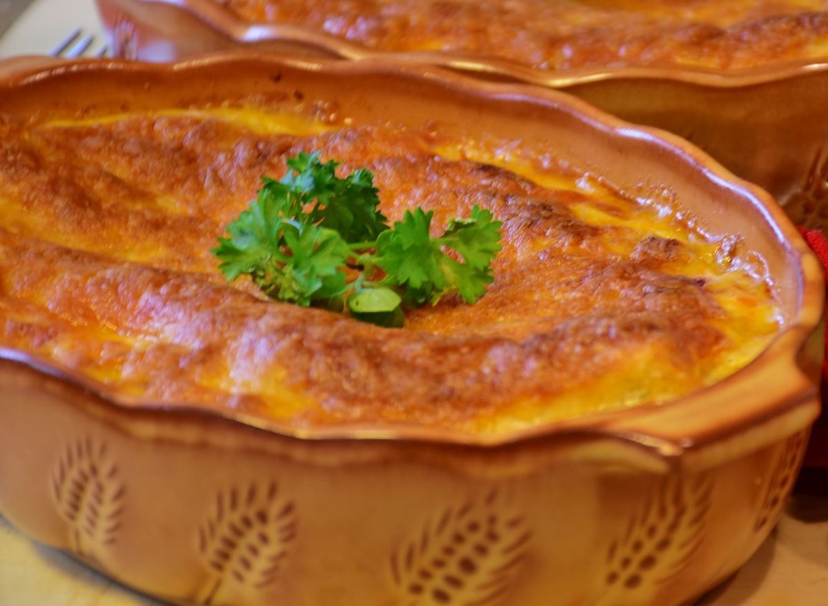 Pilze Überbacken
